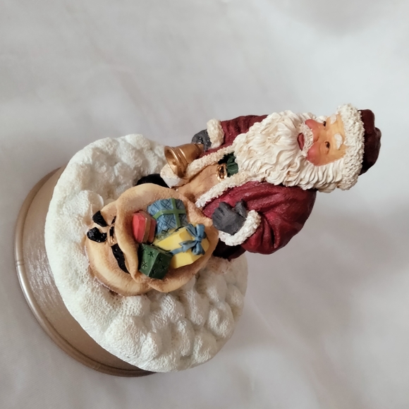 Christmas Santa Claus Figurine Candle Topper - Picture 5 of 16